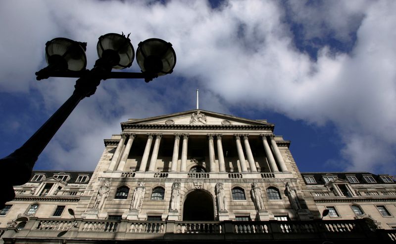 FILE PHOTO: The Bank of England is seen in London
