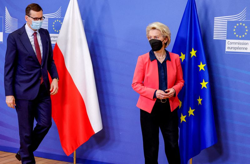 President of the European Commission Von der Leyen meets Poland’s