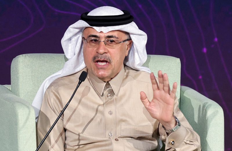 President and CEO of Saudi’s Aramco, Amin H Nasser, speaks
