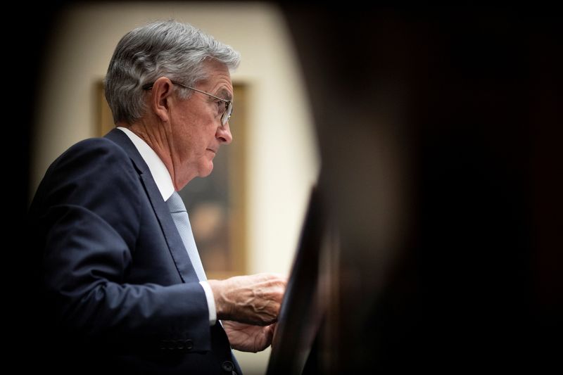 Federal Reserve chief Jerome Powell testifies before a U.S. House