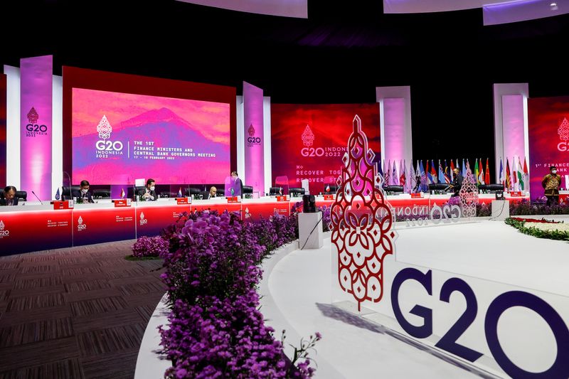 FILE PHOTO: G20 finance ministers and central bank governors meet