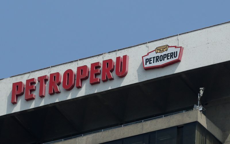 The headquarters of Petroperu is seen at the district of