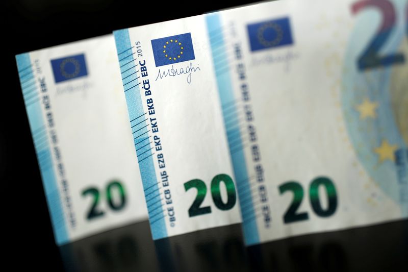 FILE PHOTO: 20 Euro banknotes are displayed is this picture