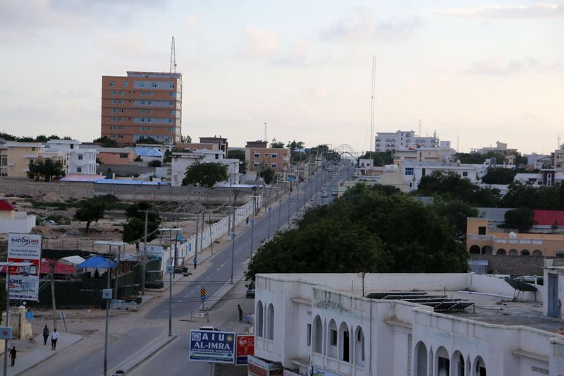 A general view of Somalia’s capital Mogadishu Somalia’s capital Mogadishu