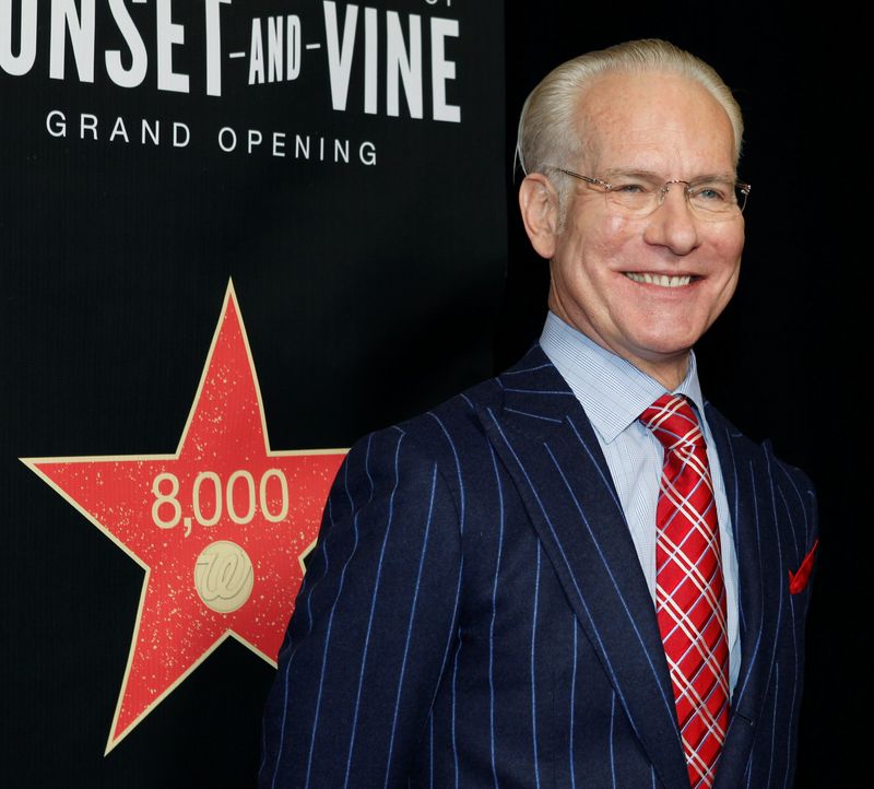 FILE PHOTO: American fashion consultant and television personality Tim Gunn