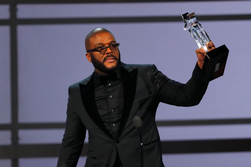 FILE PHOTO: Movie mogul Tyler Perry accepts the Ultimate Icon
