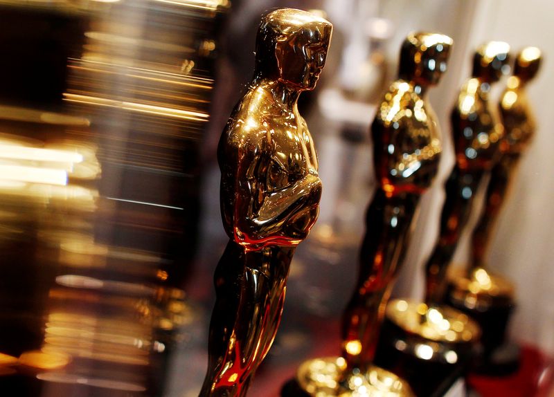 FILE PHOTO: Oscar statuettes are displayed at the “Meet the