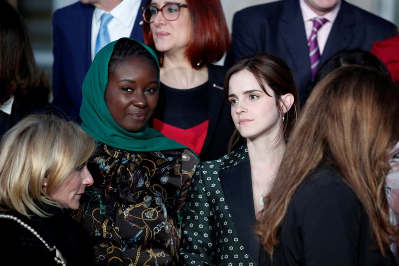 FILE PHOTO: Emma Watson at  G7 Advisory Council for