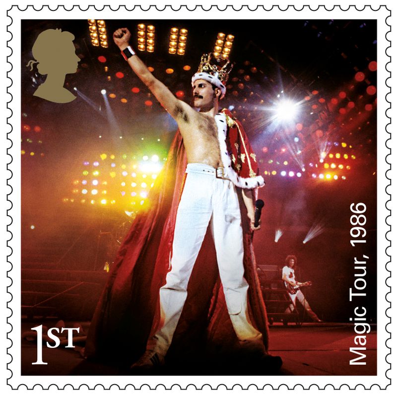 Royal Mail releases a series of stamps in a tribute