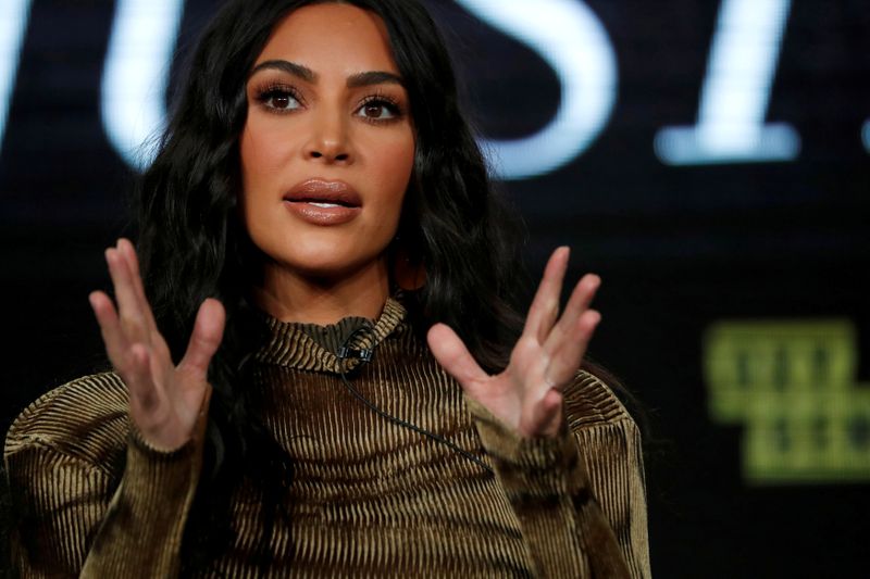 FILE PHOTO: Television personality Kardashian attends a panel for the