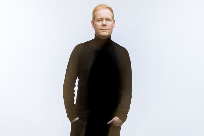 Composer Max Richter poses for a photo in Oxford