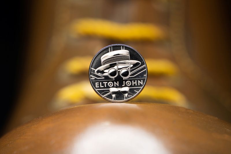 The new competitive Elton John coin collection is released by