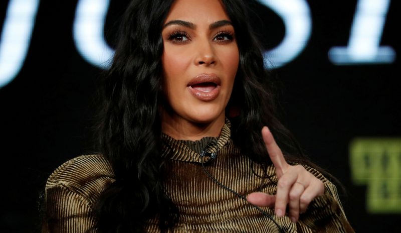 FILE PHOTO: Television personality Kardashian attends a panel for the