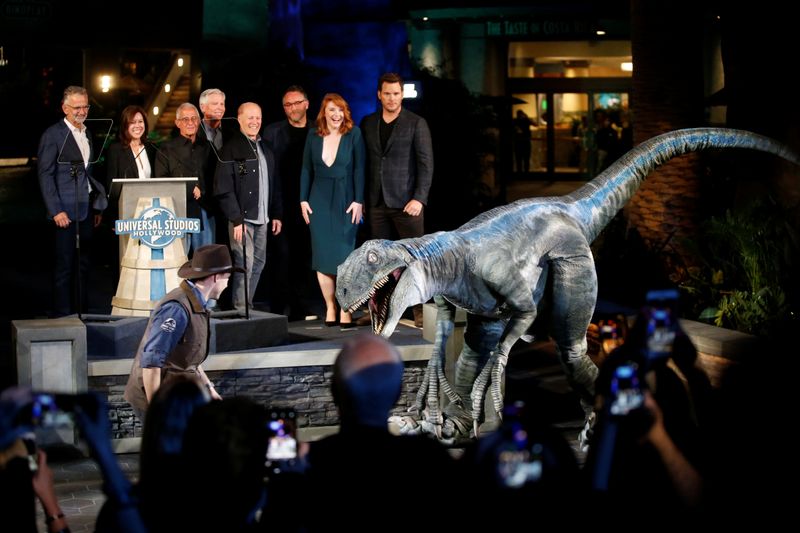 “Jurassic World – The Ride” grand opening celebration at Universal