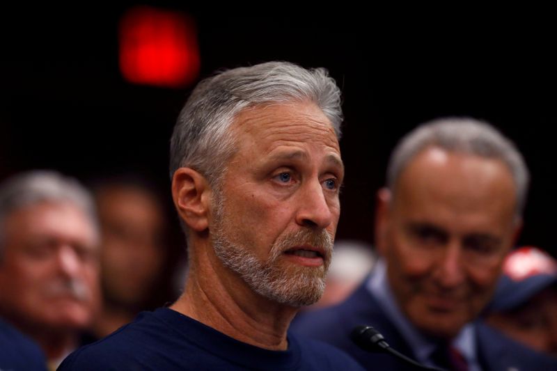 FILE PHOTO: Jon Stewart, former host of Comedy Central’s “The