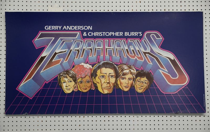 An original title board from Gerry Anderson and Christopher Burr’s