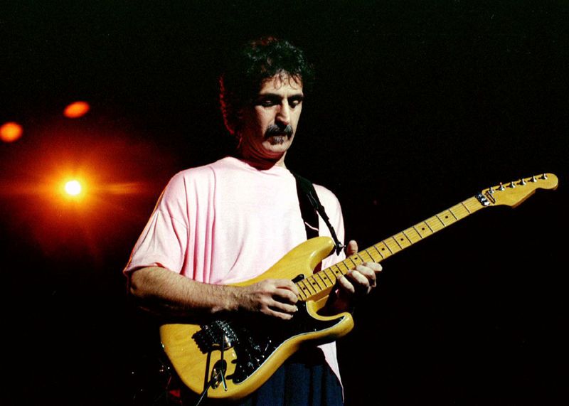FILE PHOTO: Rock musician Frank Zappa shown at Washington D.C.’s