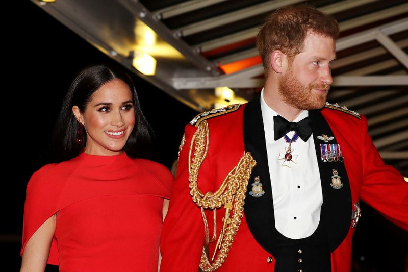 FILE PHOTO: The Duke and Duchess of Sussex attend The
