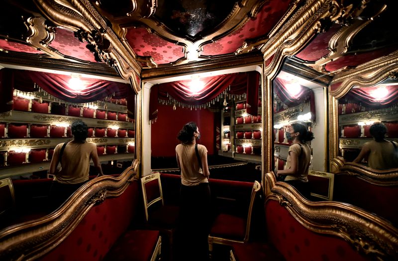 FILE PHOTO: Italy’s La Scala opera house reopens to the
