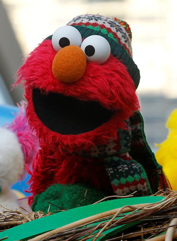 FILE PHOTO: An Elmo muppet is seen on the Sesame