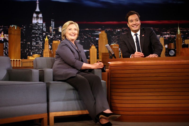 FILE PHOTO: Democratic nominee Hillary Clinton’s attends the taping of