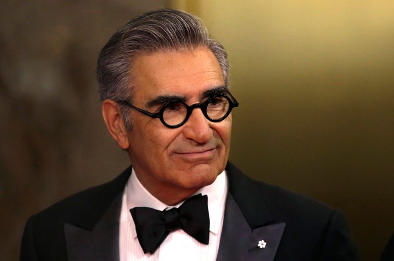 Eugene Levy arrives on the red carpet at the 7th