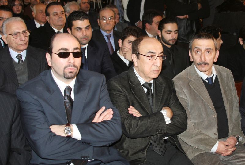 FILE PHOTO: Lebanese musicians and composers Ousama Rahbani, Elias Rahbani