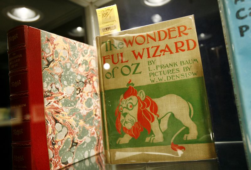 FILE PHOTO: A first edition of “The Wonderful Wizard of