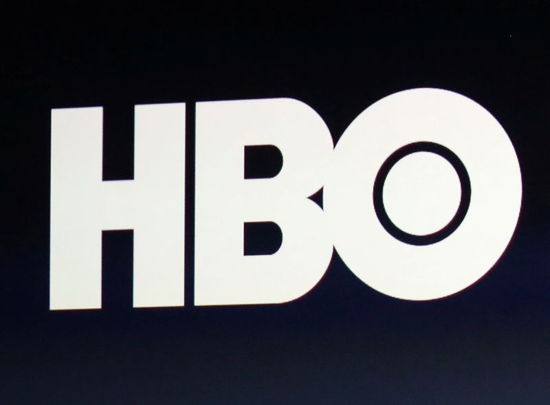 FILE PHOTO:  HBO logo is on display during an