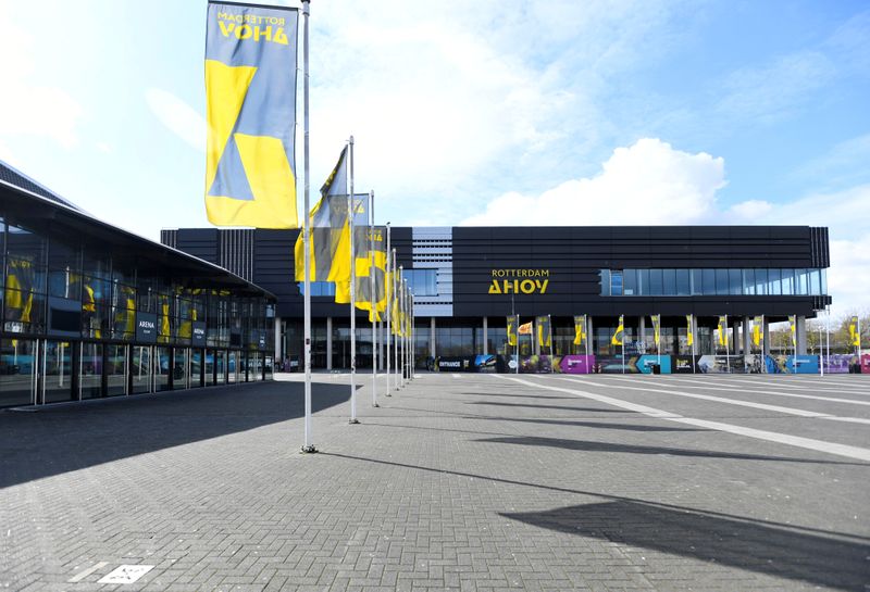 FILE PHOTO: General view of the Ahoy arena in Rotterdam