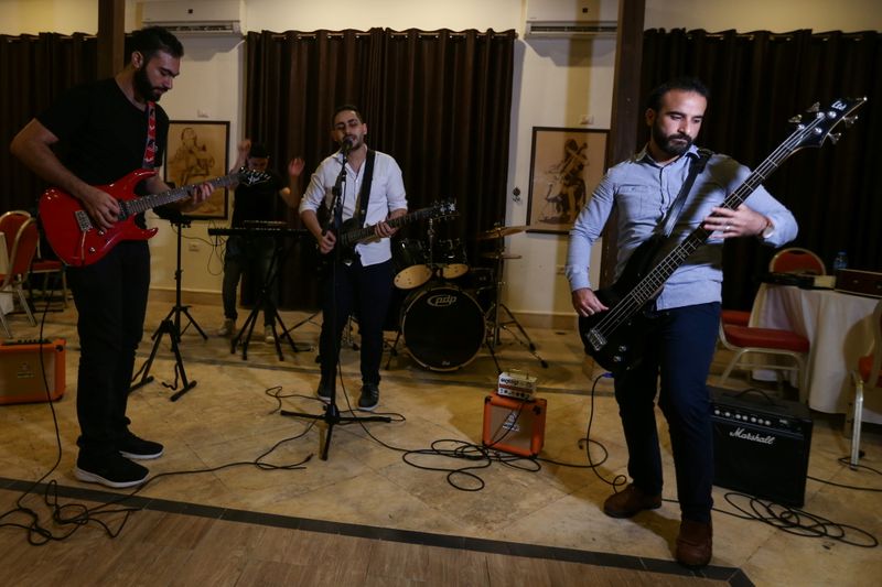 Gaza’s first “Osprey” rock band hopes to wing global