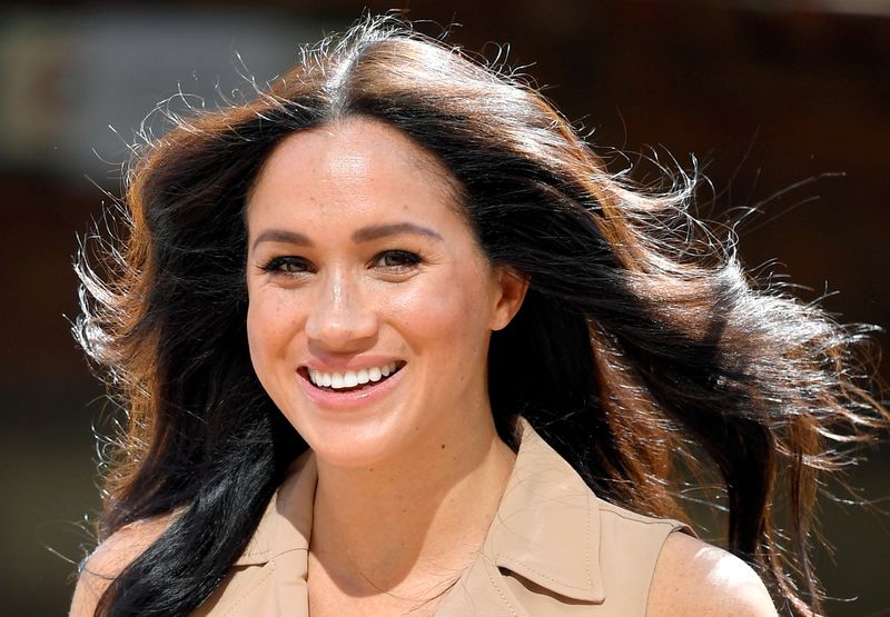 FILE PHOTO: Britain’s Meghan Markle, Duchess of Sussex, visits the