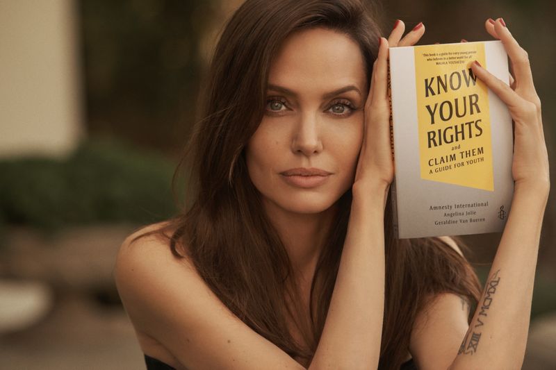 Angelina Jolie wants kids to ‘fight back’ with rights book