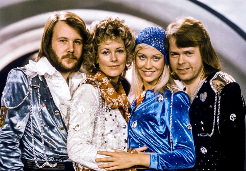 FILE PHOTO: Swedish pop group Abba: Benny Andersson, Anni-Frid Lyngstad,