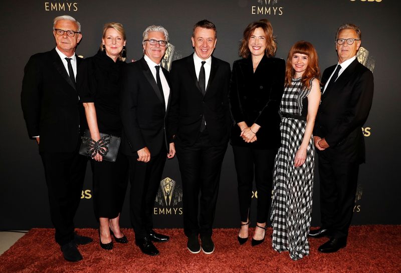 ‘The Crown’ cast gathers in London for the Emmy Awards