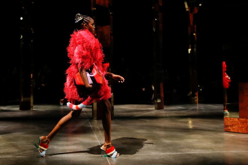 Fendi presents Spring/Summer 2022 collection during the Milan Fashion Week