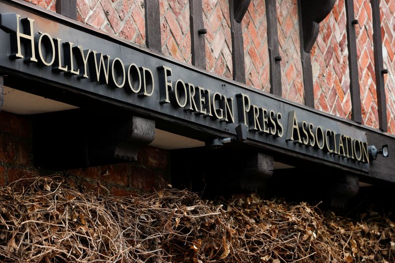 FILE PHOTO: An exterior of the Hollywood Foreign Press Association