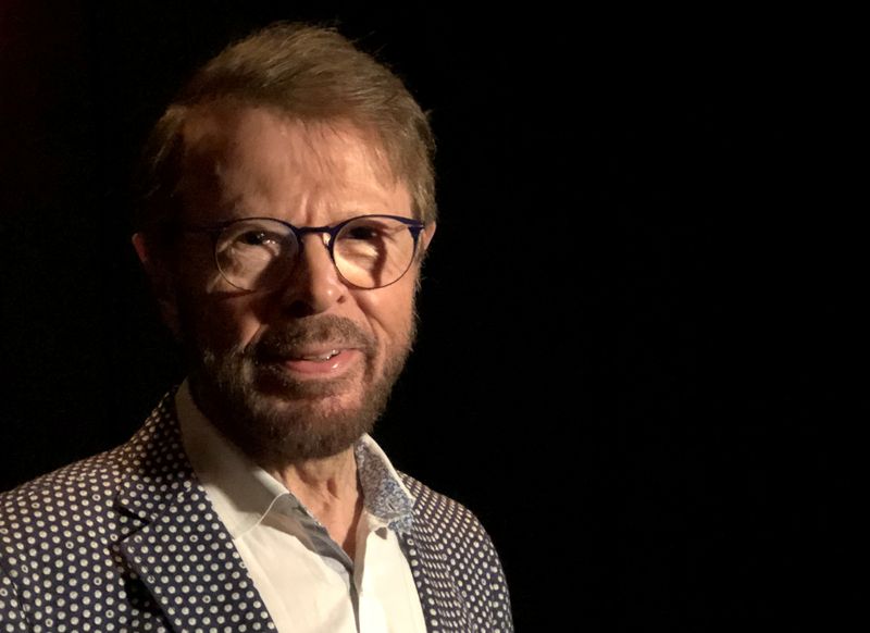Musician Bjorn Ulvaeus of Swedish pop group ABBA poses for