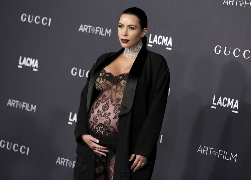 FILE PHOTO: TV personality Kardashian arrives at the LACMA Art