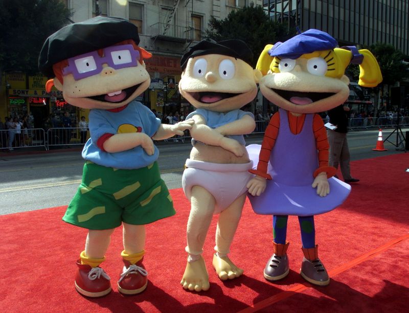 FILE PHOTO: Rugrats characters (L-R)  Chuckie Finster, Tommy and