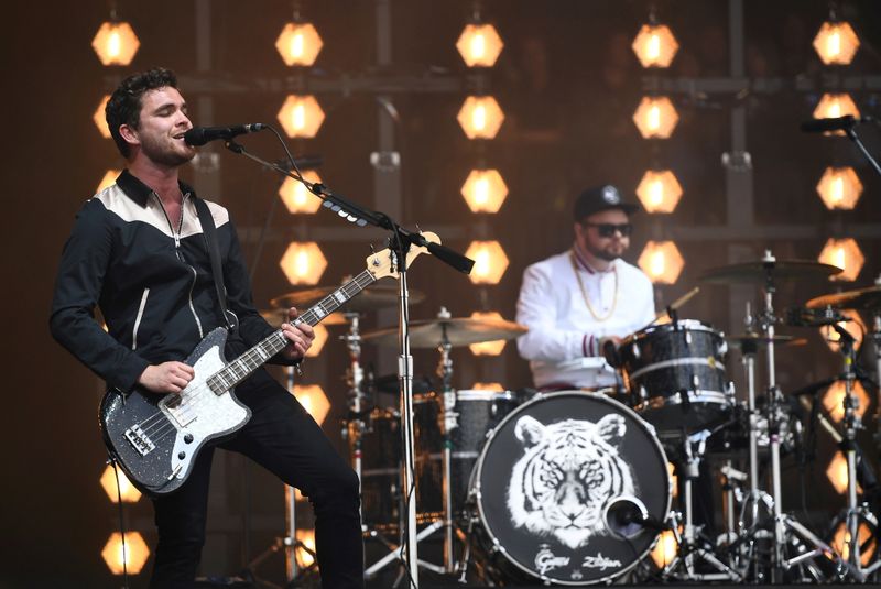 FILE PHOTO: Royal Blood perform at Worthy Farm in Somerset