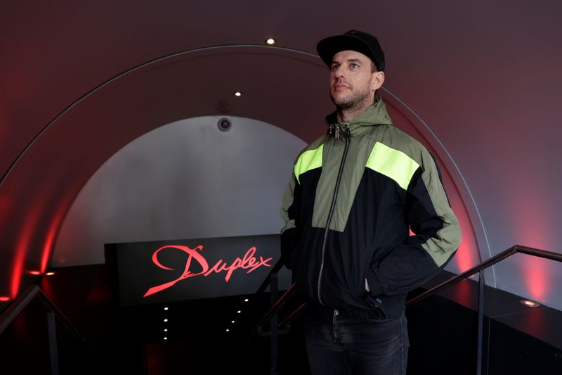Le Duplex night club prepares to reopen, in Paris