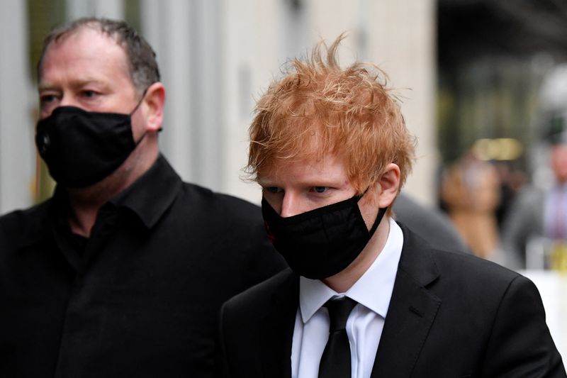 Ed Sheeran’s copyright trial in London