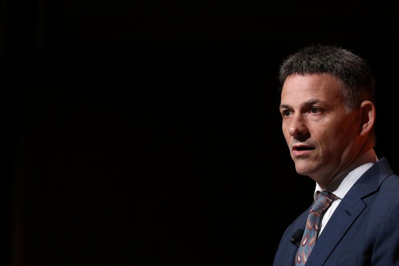 David Einhorn, President, Greenlight Capital, Inc. speaks during the 2019 Sohn