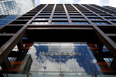 FILE PHOTO: Morgan Stanley London headquarters at Canary Wharf financial