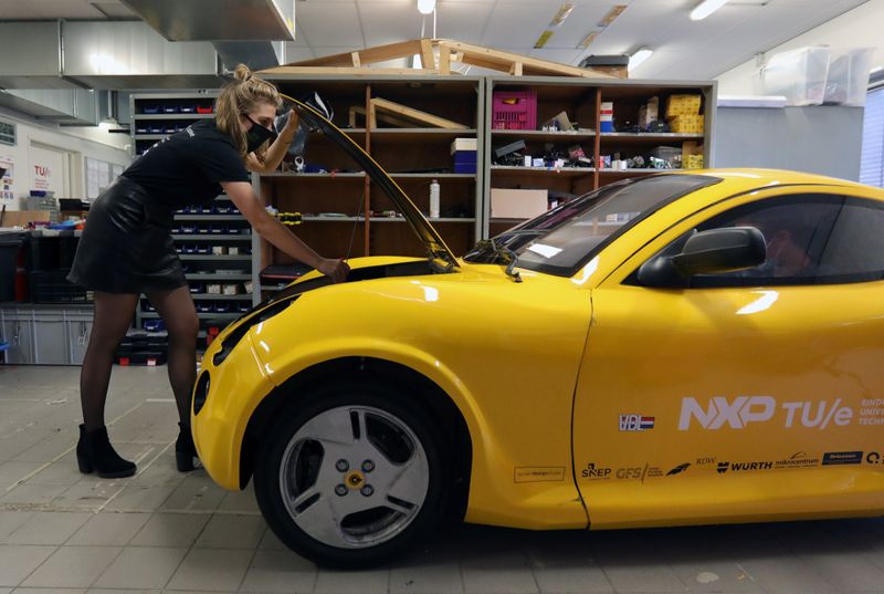 Students of Eindhoven University of Technology have created a car