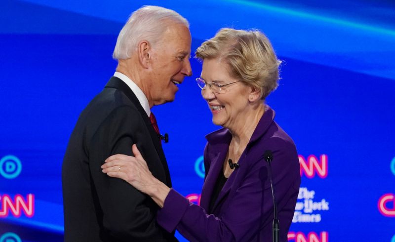 FILE PHOTO: Democratic presidential candidate and former Vice President Biden