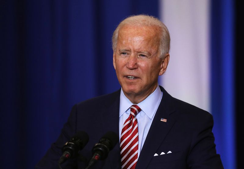 Democratic U.S. presidential nominee Joe Biden attends a Hispanic Heritage