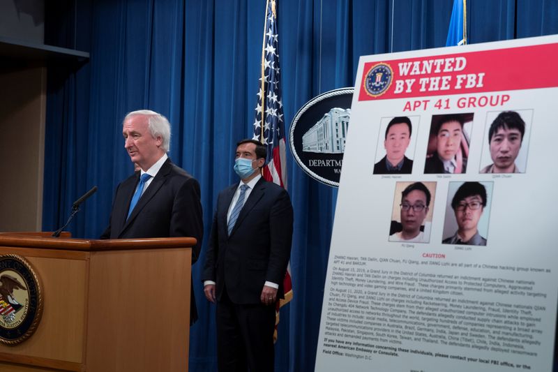 Justice Department’s news conference to announce charges in China-related intrusion