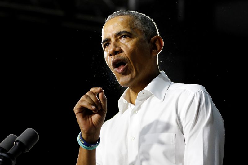 Obama campaigns for Democrats in Miami